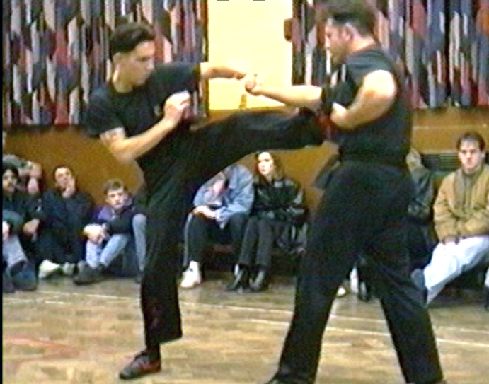 Wing Chun Skills demonstrated by UK Wing Chun Assoc. student, the late Bobby Beach.