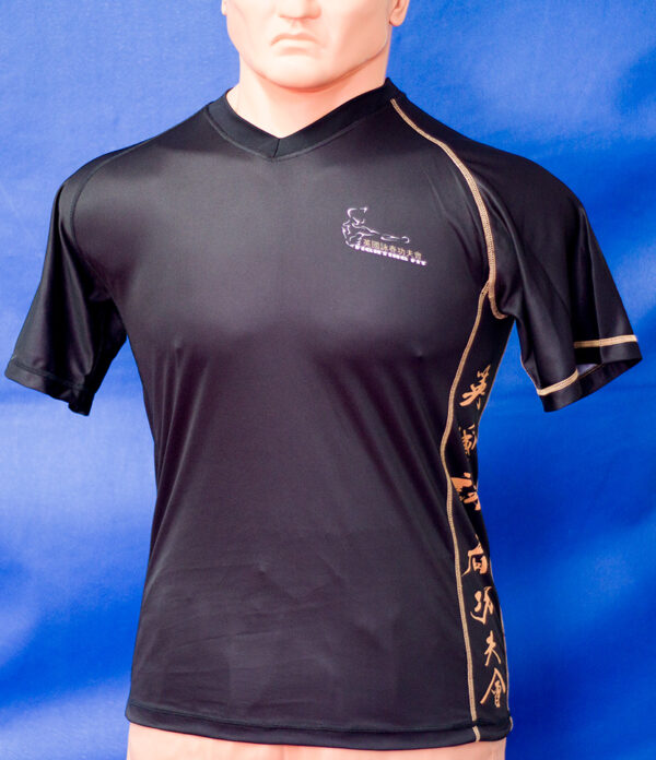 Wing Chun Kung Fu Training Poly T-Shirt - Image 2
