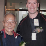 Gradmaster Ip Chun was very pleased to see James Sinclair. James was personally invited to the VTAA 2nd World Conference in Hong Kong & Foshan in 2005. James demonstrated and taught in both locations.