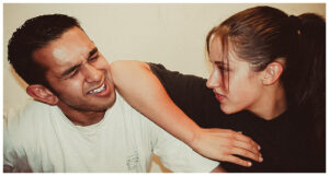 Sometimes an elbow strike is the perfect weapon.