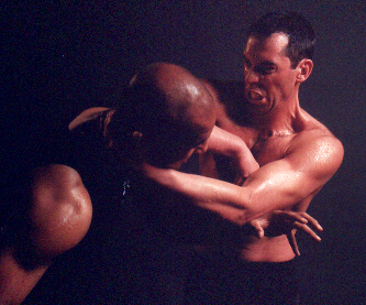 Martial Arts Illustrated photo of James Sinclair performing a Wing Chun Elbow strike