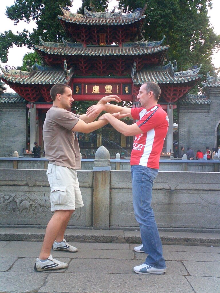 Ashley Phillips and Gary Cooper in Foshan China.
