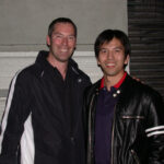 2005 Hong Kong. James Sinclair with American Wing Chun Sifu Dac Lam