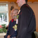 Grandmaster ip Chun and James Sinclair in 2005 at the VTAA 2nd World Conference