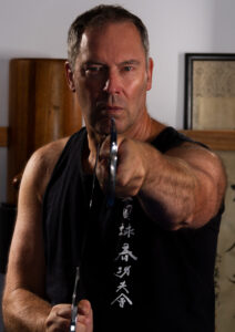 James Sinclair with the Wing Chun Butterfly Knives Aug 2019