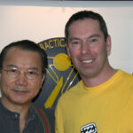 Grandmaster Wan Kam Leung and James Sinclair have become good friends.