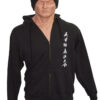 Old style Wing Chun Hoodie with hand brush caligraphy