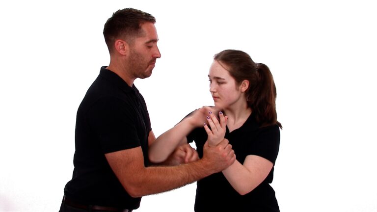 women's self defence using the elbow