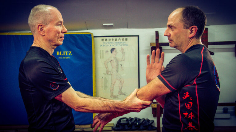 UKWCKFA Wing Chun Kung Fu Cham Kiu Sheung Laan Sau