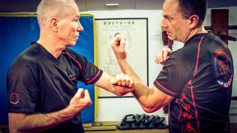 UKWCKFA Wing Chun Kung Fu Cham Kiu Laan Sau Incorrect