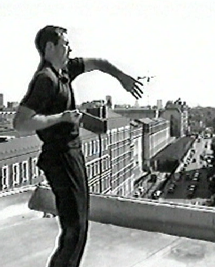 Wing Chun Teacher James Sinclair demonstrates Bong Sau