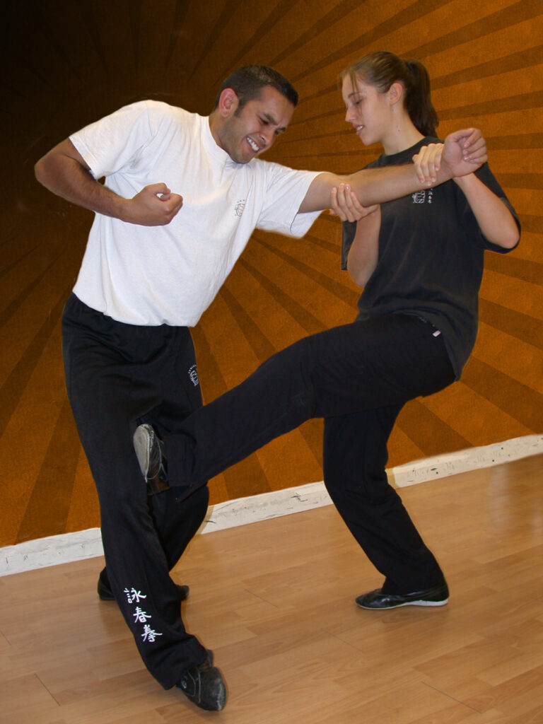 Low Kick to leg self defence