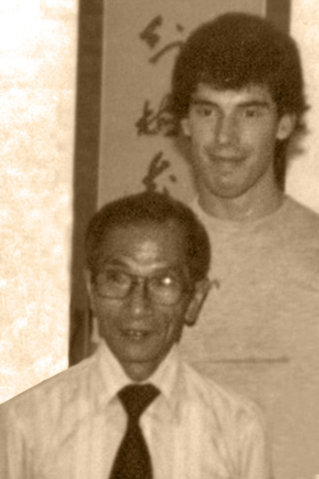 Grandmaster Ip Chun and James Sinclair 1981