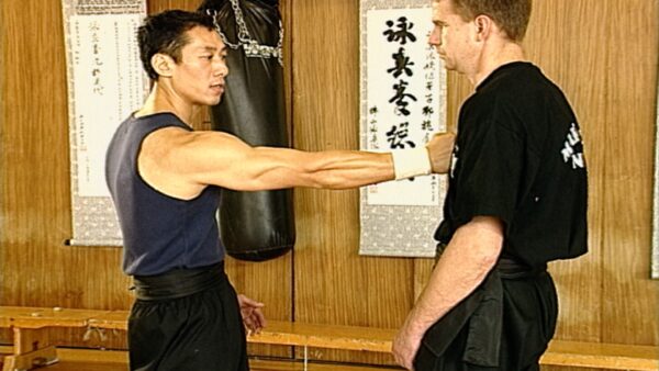 Kung fu Fighting DVD with Master Tang in action