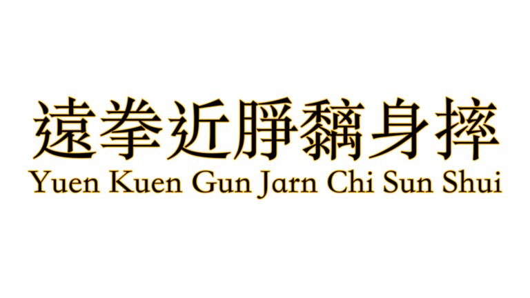 Yuen Kuen gun Jarn Chi Sun Shu i- Use Punching For Long Range, Elbows for Short Range and Throwing When the body is Stuck